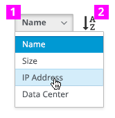 Image highlighting attribute selector